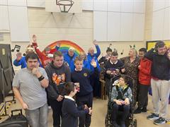 Sugarloaf Lions Club and Bank of Ireland donations