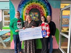 Sugarloaf Lions Club and Bank of Ireland donations