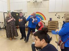 Sugarloaf Lions Club and Bank of Ireland donations