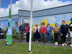 From Rainwater to Runway: Celebrating Our New Green Flag!
