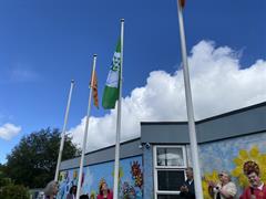 From Rainwater to Runway: Celebrating Our New Green Flag!