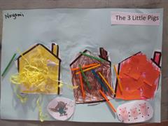 Materials: The Three Little Pigs