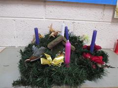 Our beautiful advent wreaths