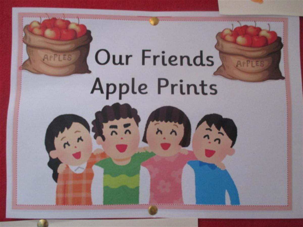 Our Friends Apple Prints