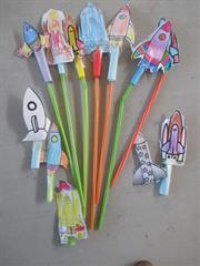 Straw Rockets and Projectiles