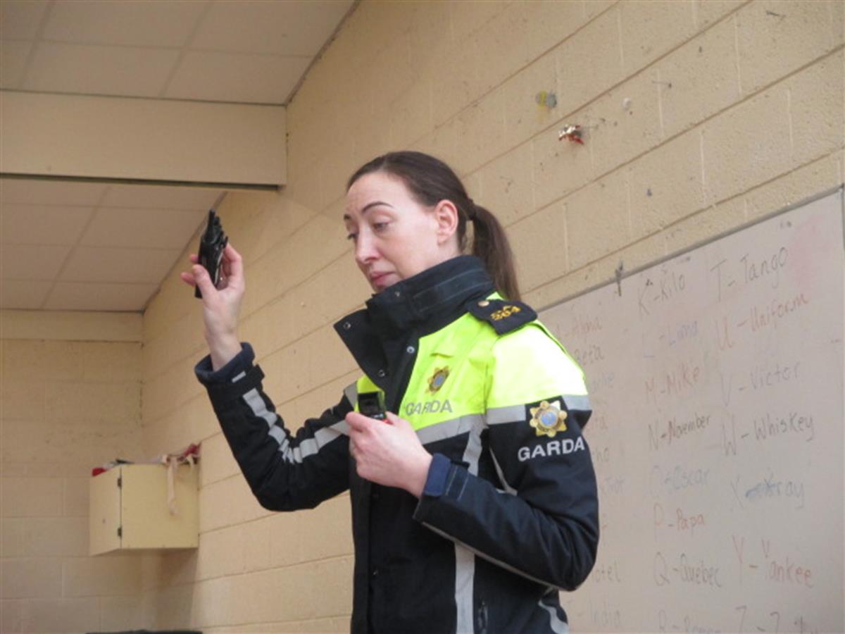 Visit from our Community Garda