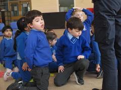 Visit from our Community Garda