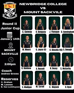 Best of Luck to our Junior Hockey Team - Wednesday 14th January