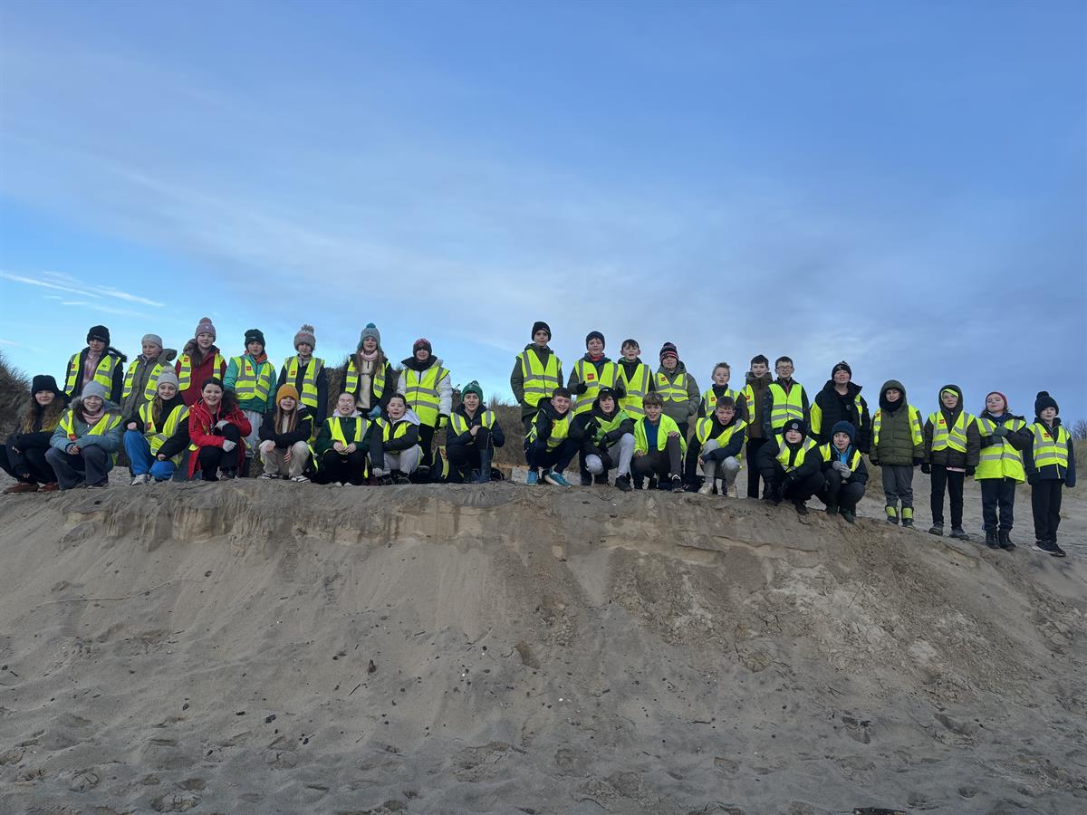 Making Waves: 4th & 5th Class Kick Off 2026 with Local Beach Clean!