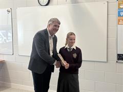 Dr. Niall Muldoon (Ombudsman for Children) visit