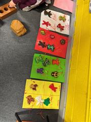 Christmas Art in the Infant Building