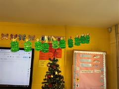 Christmas Art in the Infant Building