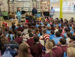 All-Ireland Winner visits St.Brigid's