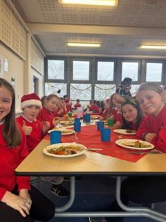 Christmas Dinner at St. Bernard's!