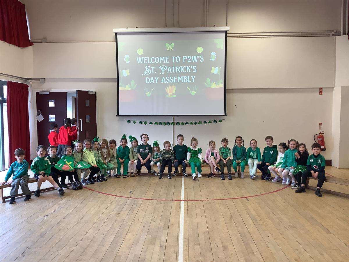 P2W St. Patrick’s Day Assembly
