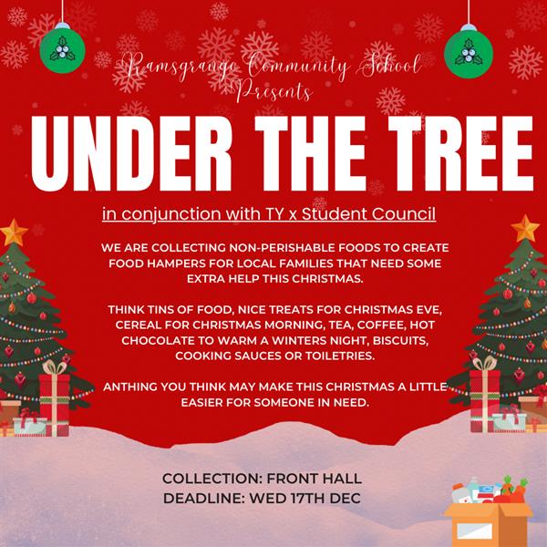 Call for Donations for Christmas Hampers!