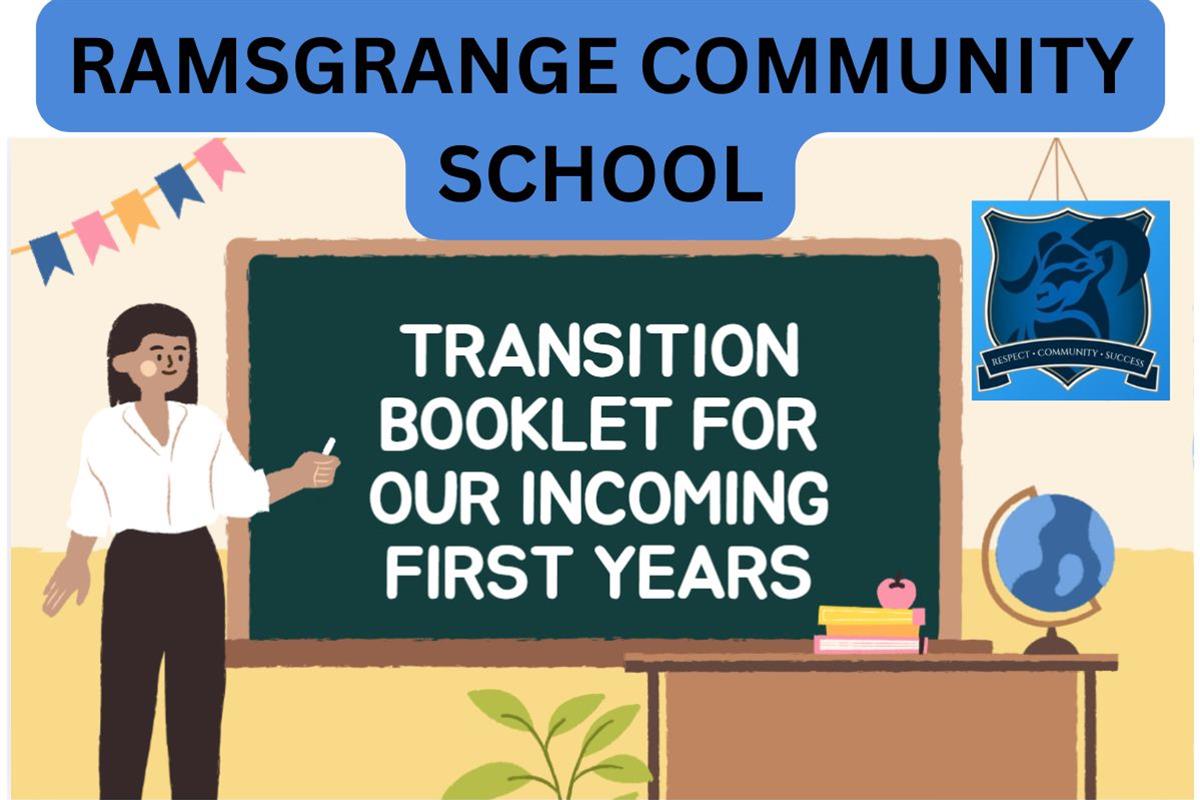 Incoming First Years - Transition Booklet