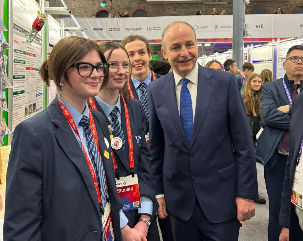 Tackling Pollution Through Science: Ramsgrange Students at the 2026 Stripe Young Scientist & Technology Exhibition