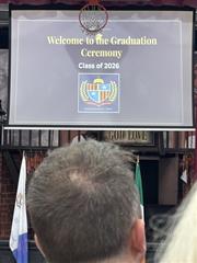 The Graduation Ceremony on Monday, May 19th, 2026, The Student/Teacher Match and Celebration Lunch on May 15th, 2026