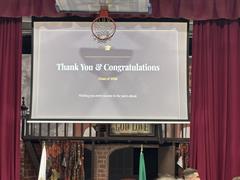 The Graduation Ceremony on Monday, May 19th, 2026, The Student/Teacher Match and Celebration Lunch on May 15th, 2026