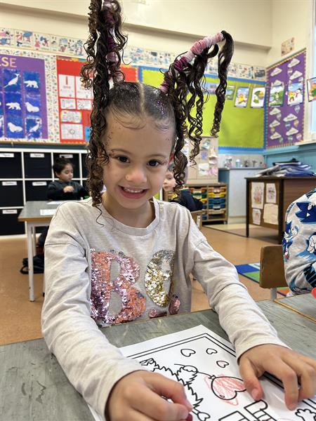 February in Junior Infants