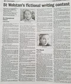Creative Writing in the Liffey Champion