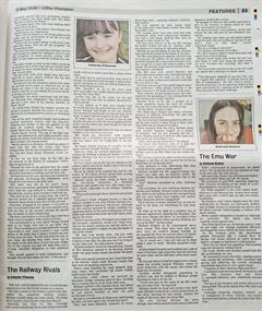 Creative Writing in the Liffey Champion