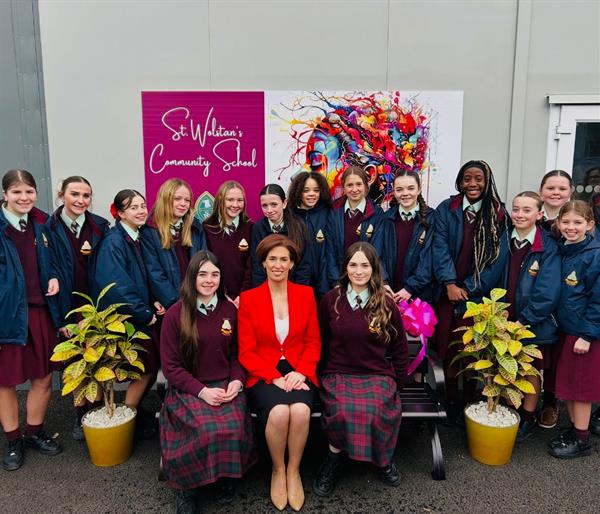 Minister for Education and Youth School Visit | St. Wolstan's Community ...