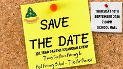 1st Year Parent/Guardian Info Evening