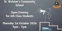 Open Evening Reminder 1 Oct