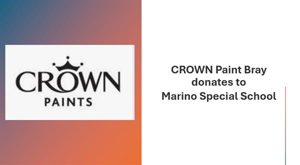 Crown Paint Donation to Marino School