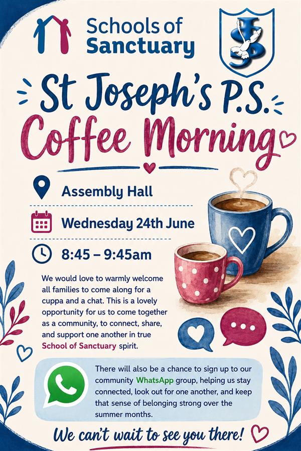 Join us for a Cuppa!