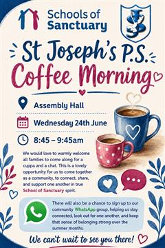 Join us for a Cuppa!
