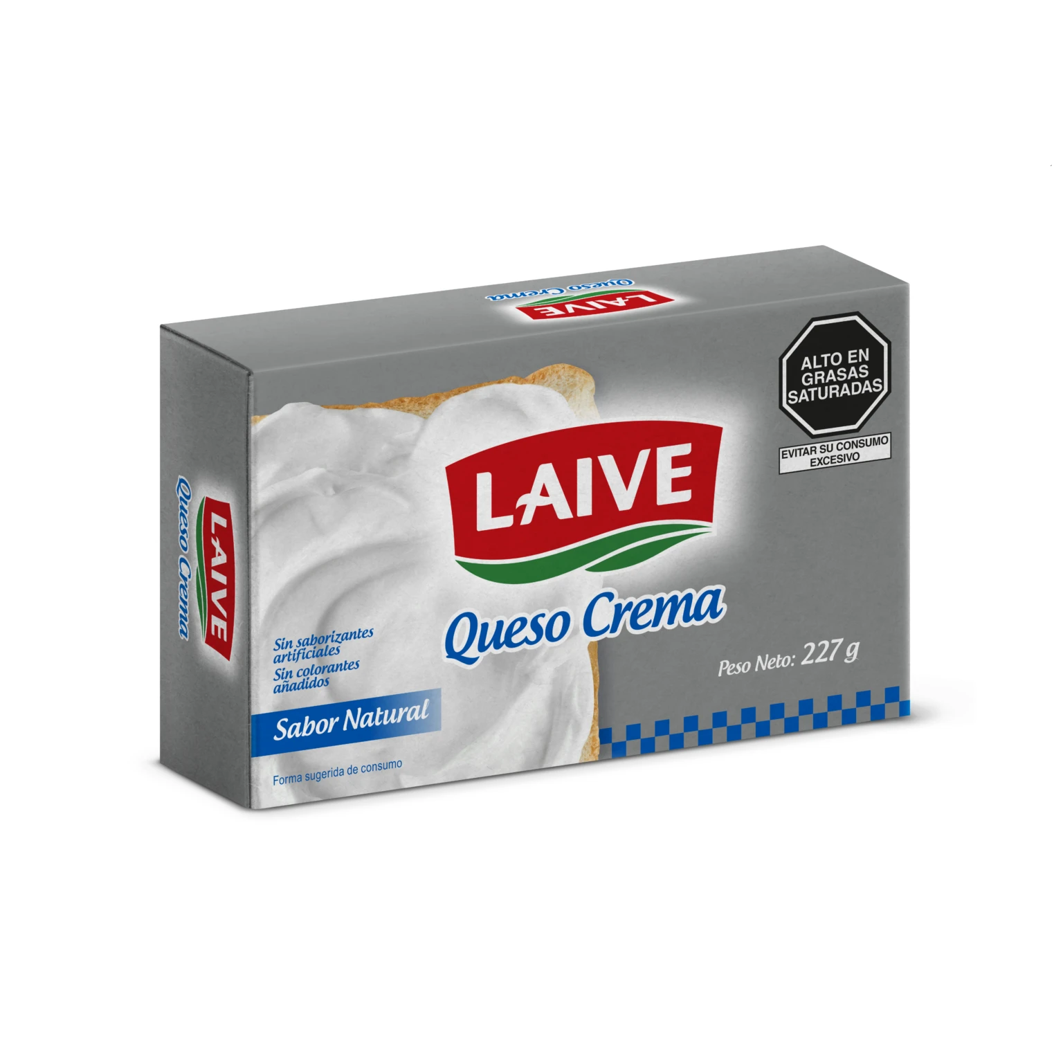 Queso Crema Laive Barra 227 G