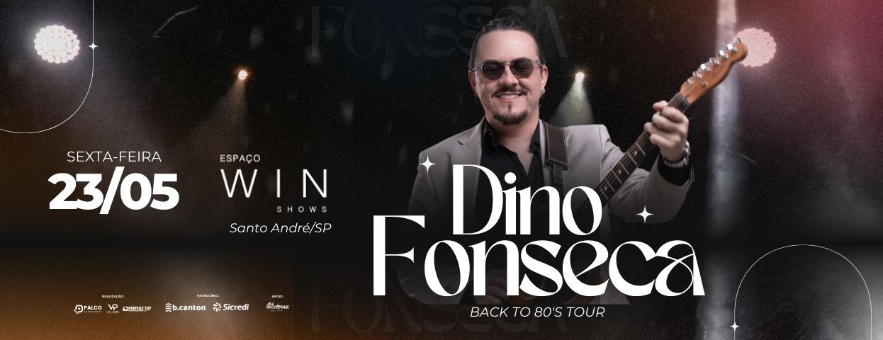 Dino Fonseca | Back To The 80's em Santo André