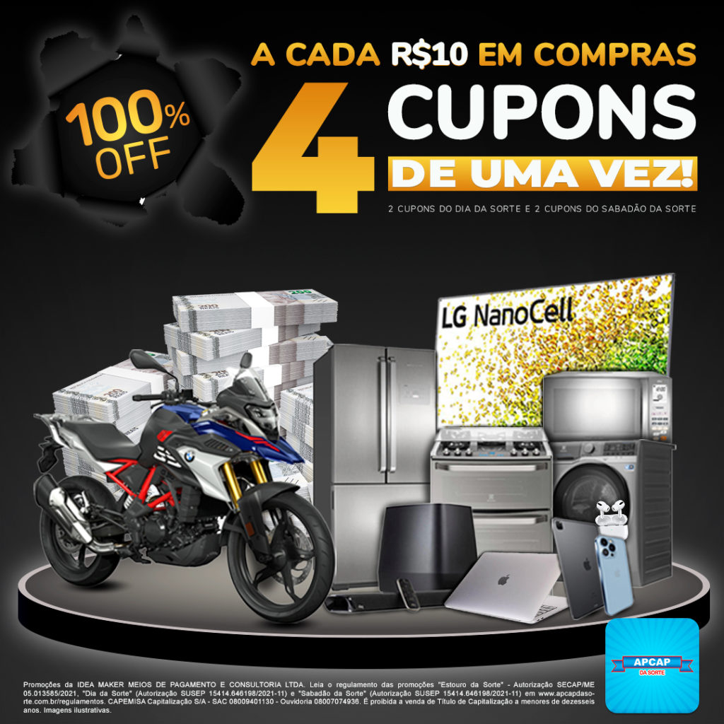 Cupom da Sorte – Cooperalfa