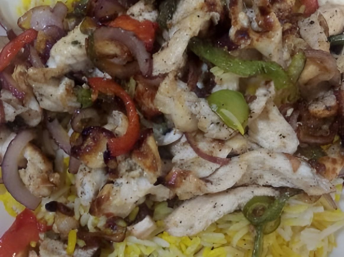 طبق أرز بسمتي بالفراخ
