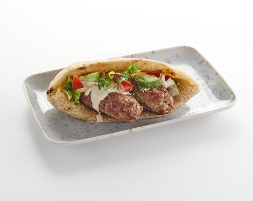 Lamb kofta sandwich