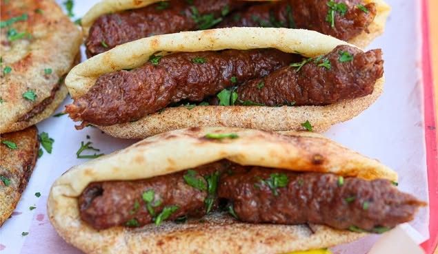 Beef Kofta Sandwich