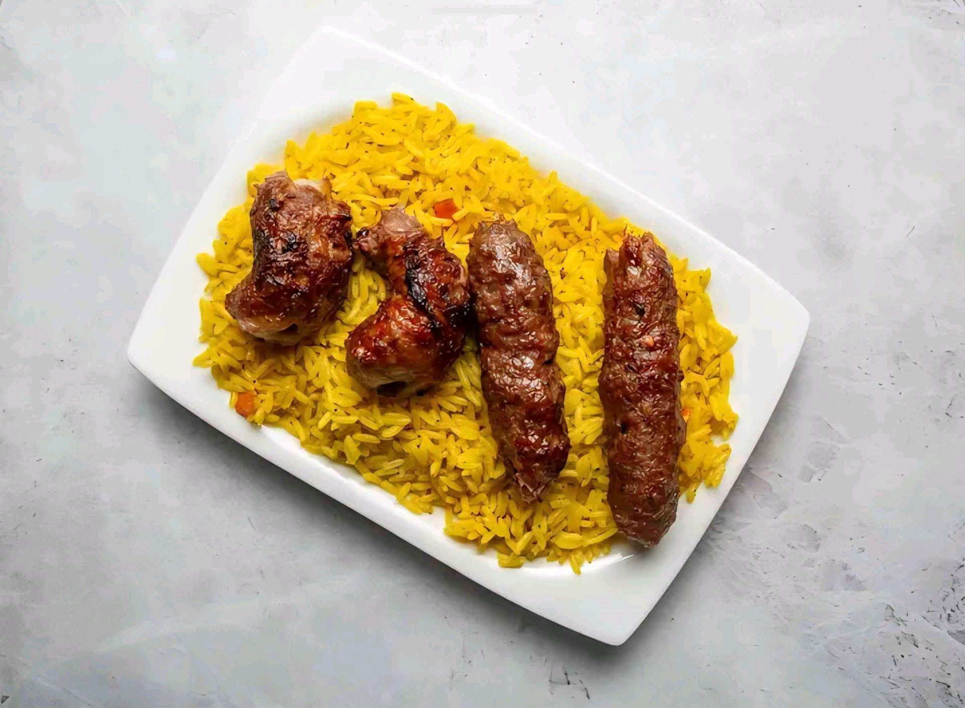 Kofta and Tarab Platter