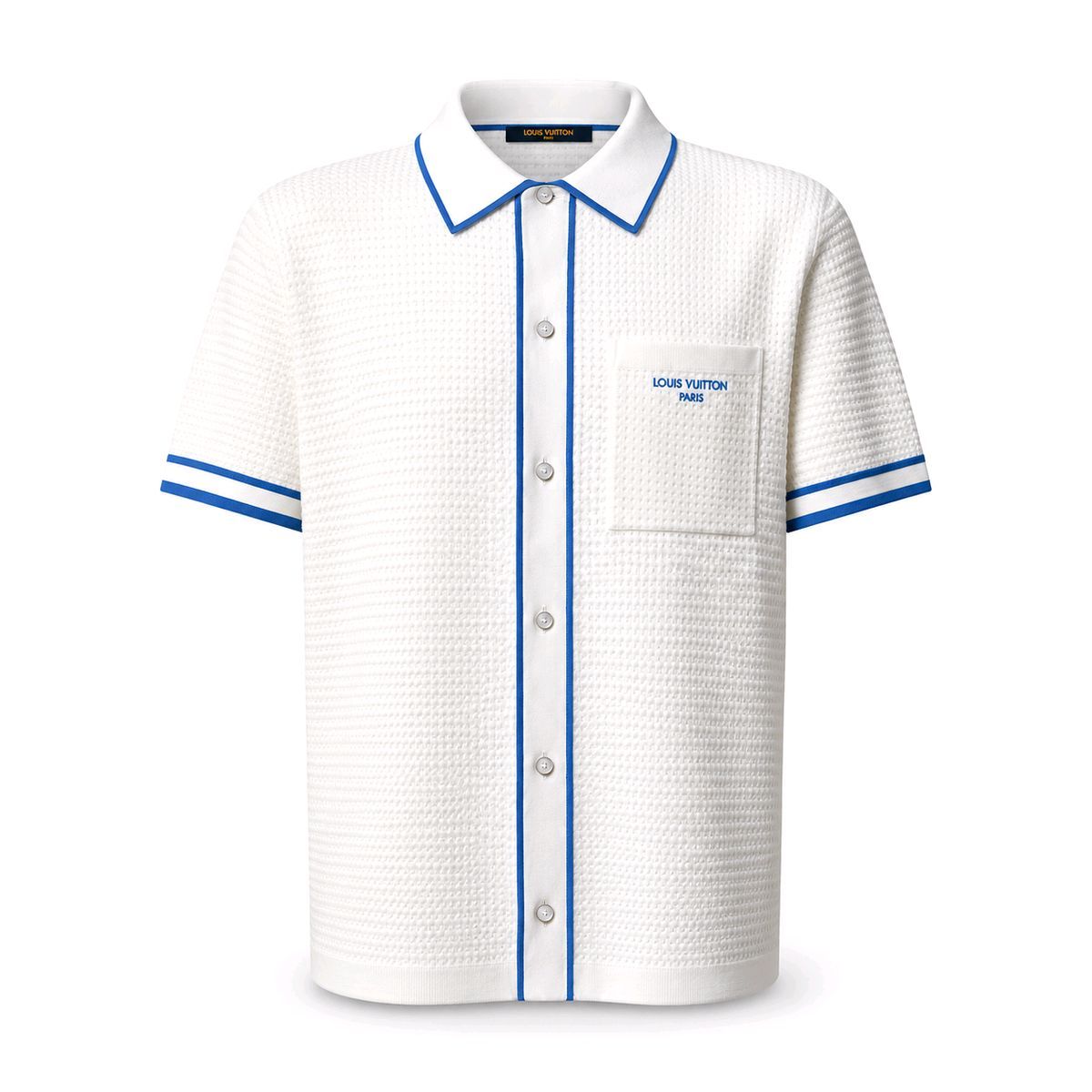 LV Textured Knito Polo Shirt