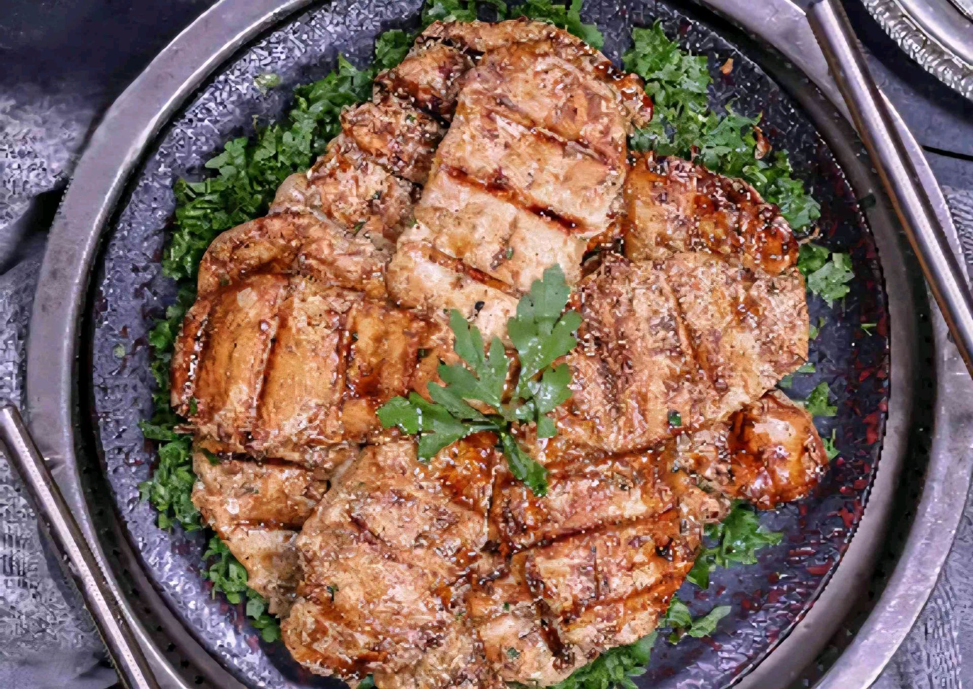 Grilled Chicken Breasts Platter