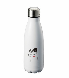 ロケットサーモボトル420ml 昇華転写対応　イラスト：タケウチアツシ様