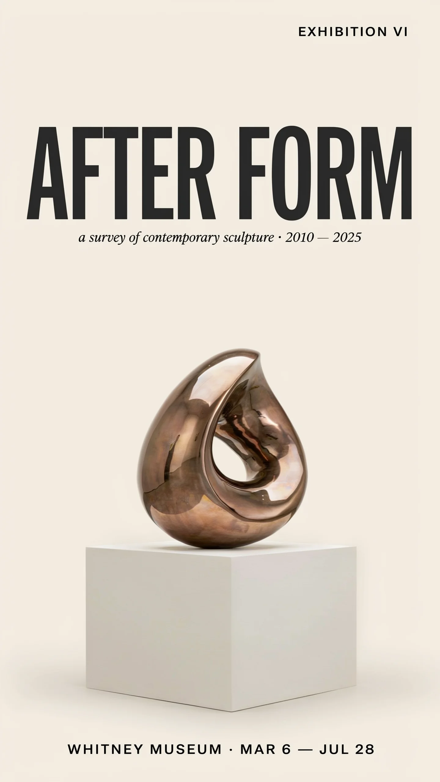 After Form exhibition poster
