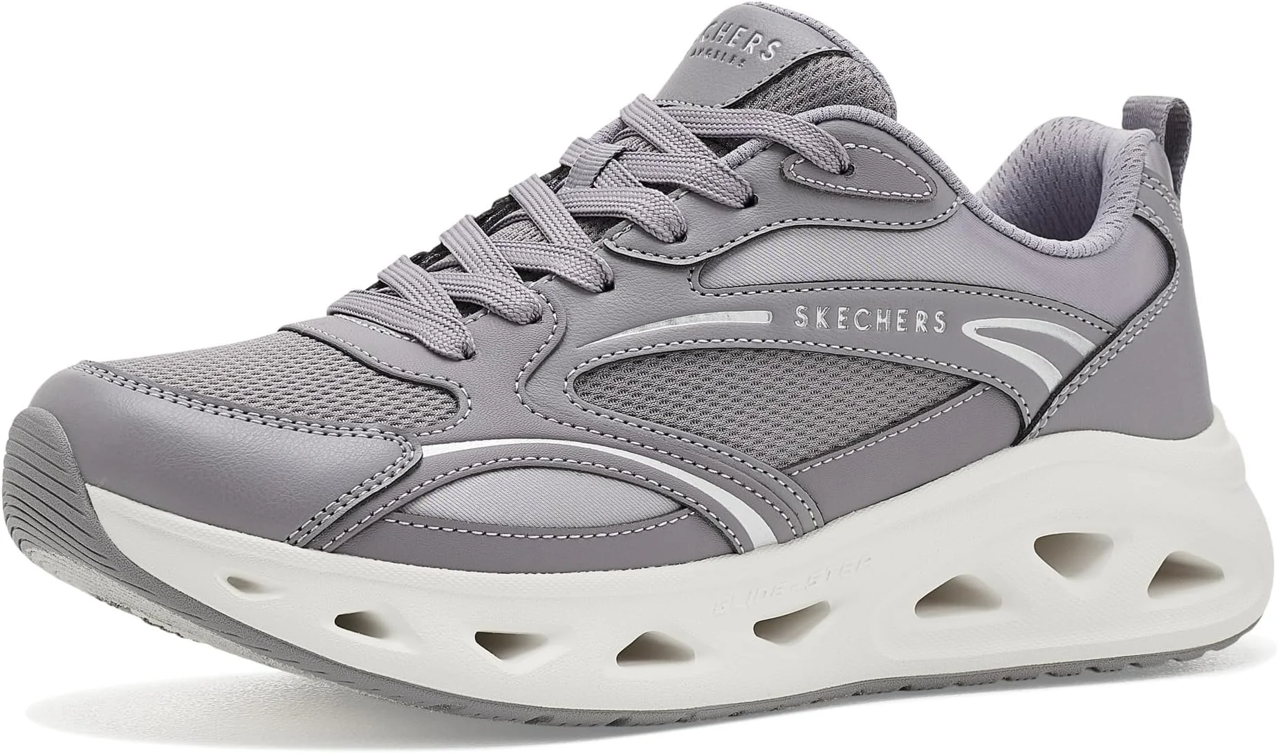 The real grey trainer, with its tongue label