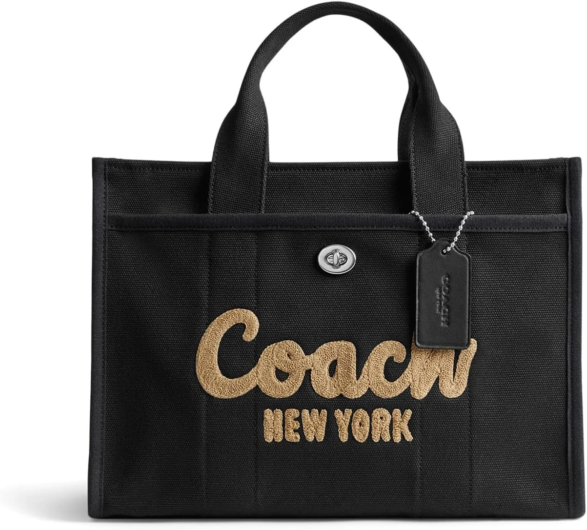 The real tote, with its leather hang tag