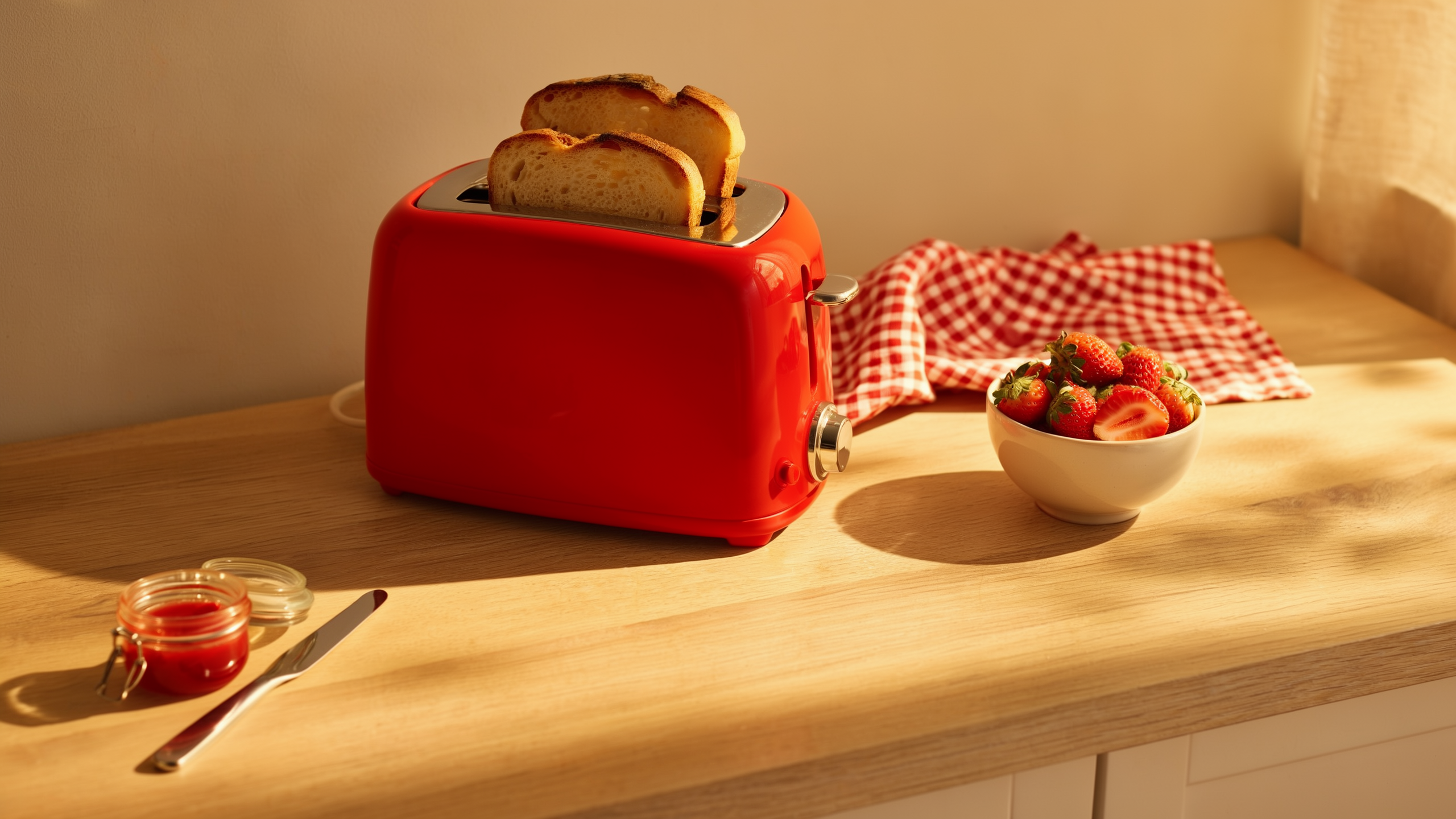 Retro two-slice toaster