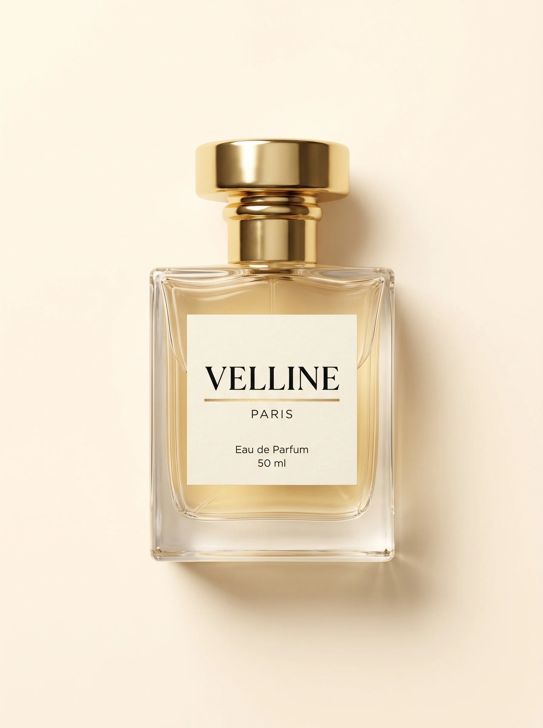 A packshot of the VELLINE PARIS Eau de Parfum bottle