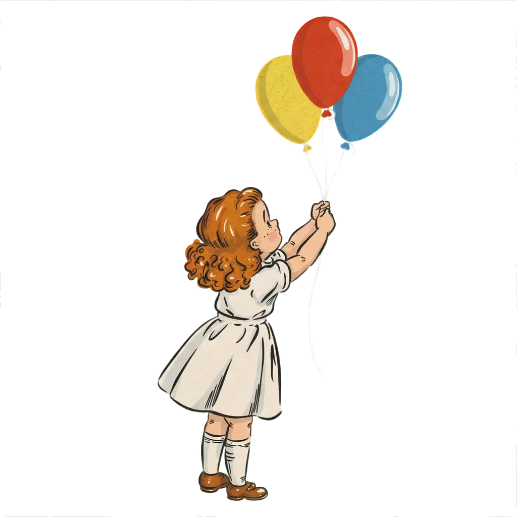 Edit 1: added yellow and blue balloons