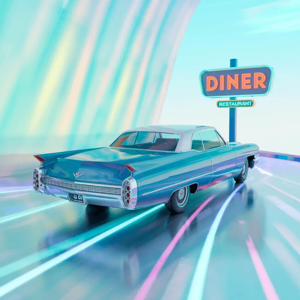 Style 1, Cadillac Diner